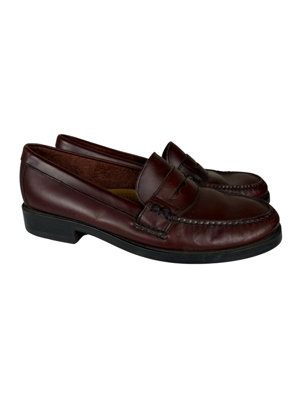 G.H. Bass Weejuns Katherine II Penny Loafers Leather Brazil Vintage Old Money 7